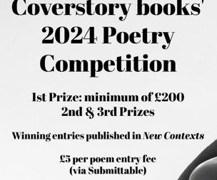 Coverstory Books 2024 Poetry Competition - May 19th