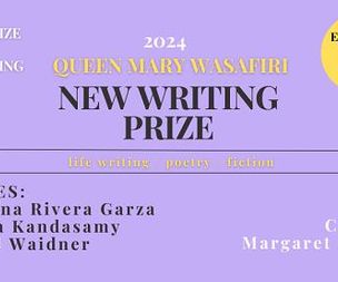 The Queen Mary Wasafiri Prize - July 1st